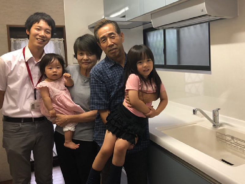 羽曳野市　水まわり複合工事をご依頼いただいた　O様の声